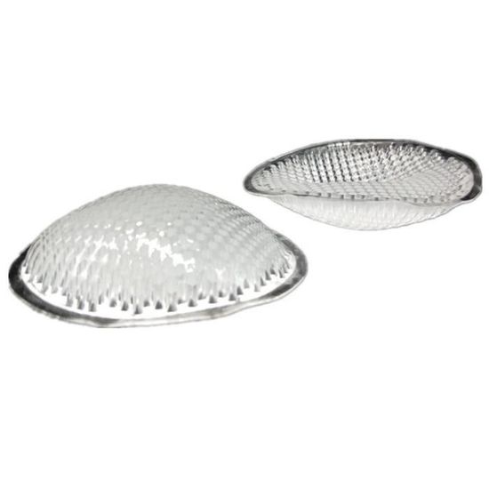1 Paire D'Inserts De Soutien-Gorge En Silicone Respirant Transparent - Rembourrage Invisible Pour Maillots Et Bikinis