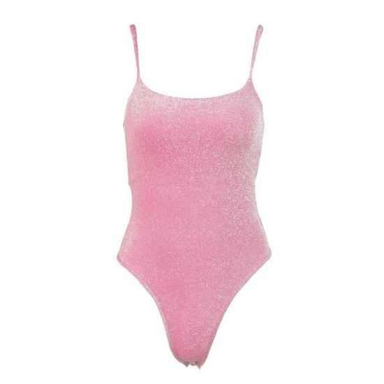 Haut De Maillot De Bain Hula Honey Rose - Taille M (10) - Sangle Et Col Montant - Neuf Avec étiquettes