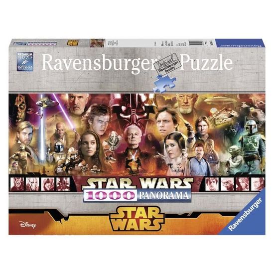 Puzzle Classique Ravensburger - Légende Star Wars - 1000 Pièces