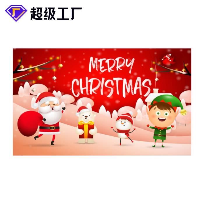 Alltten Toile De Fond De Noël Pour Photographie De Noël, 2,1 X 1,5 M