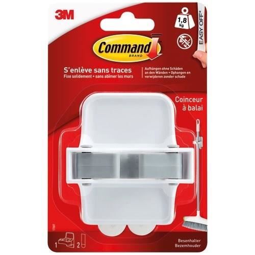 GPI Coinceur à balai Command 17007 1 crochet + 2 languettes - vue 1
