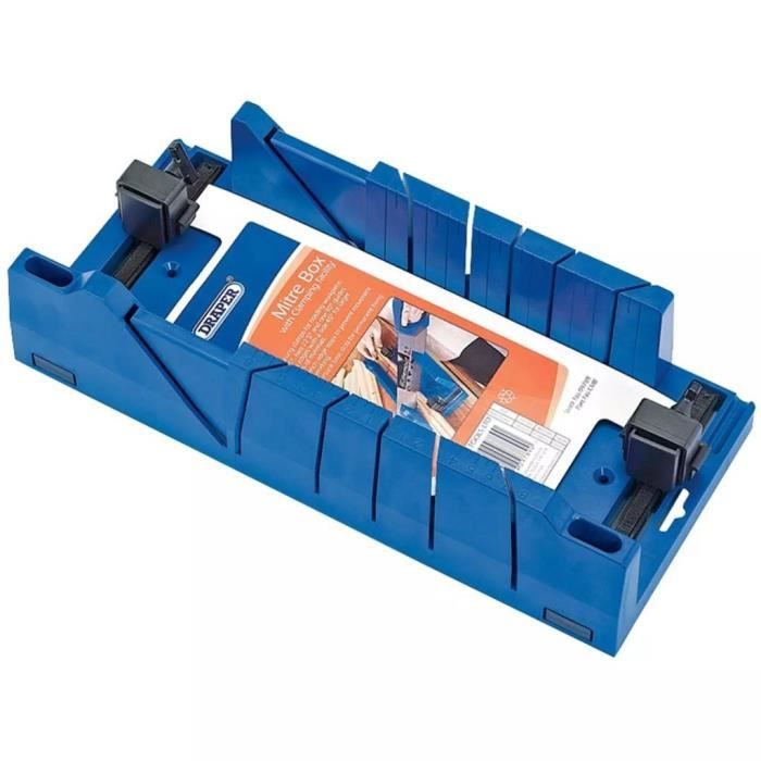 P48 Draper Tools Boite a onglets avec dispositif de serrage Bleu 09789