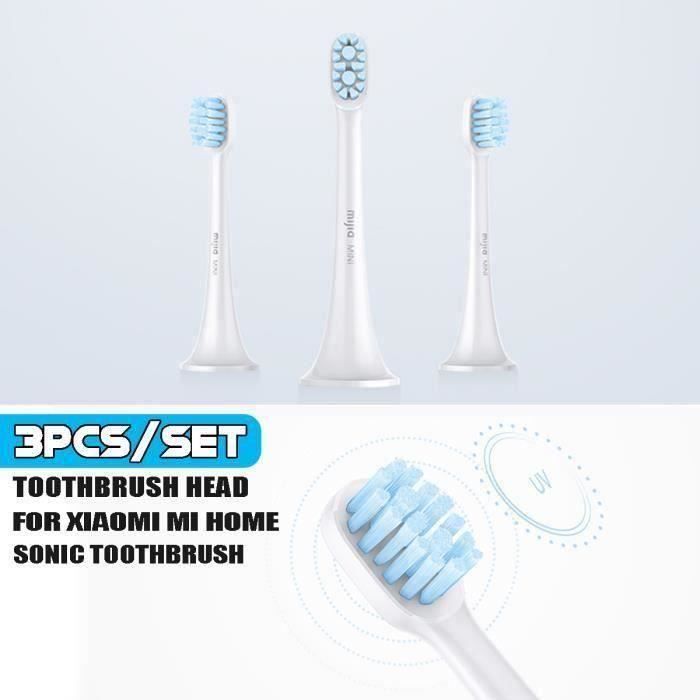 Xiaomi Tête de Brosse à Dents Electrique gris clair