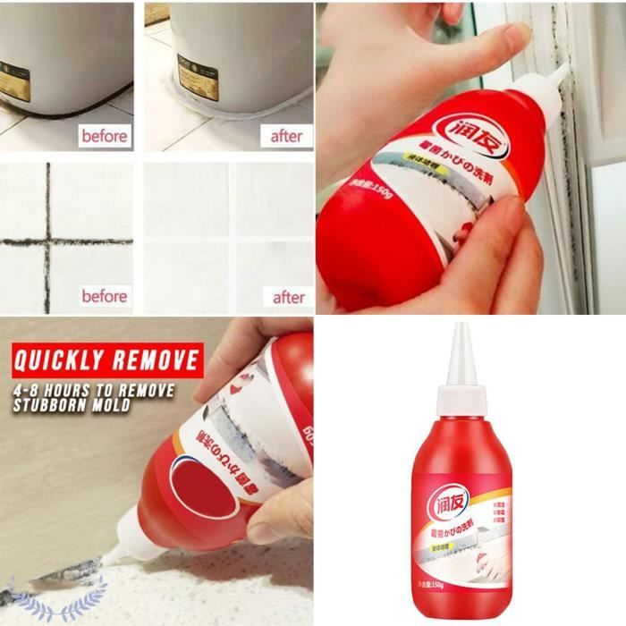 Gel de calfeutrage nettoyant pour dissolvant de moisissure de moule de mur profond de miracle chimique de ménage A1114