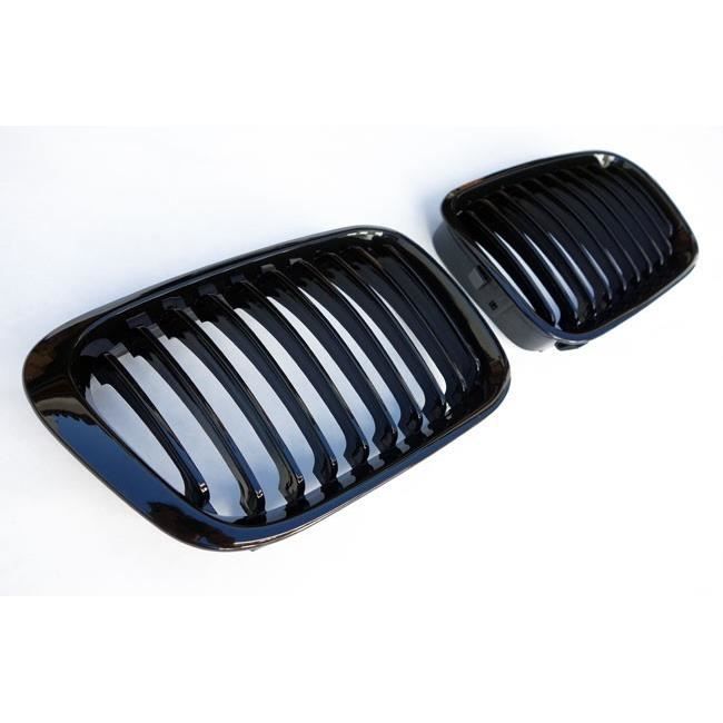 Pour BMW Série 3 E46 Touring Berline Compact Calandre Grille Noir Brillant