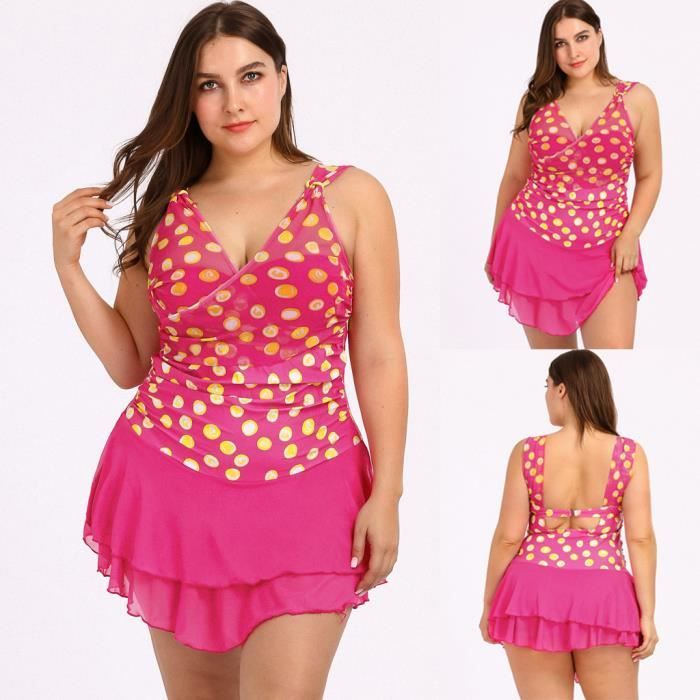 Femmes Boho Print Bikini Set Natation Maillots de bain une pièce Maillots de bain Tankini HCJ200109014PKM_sa