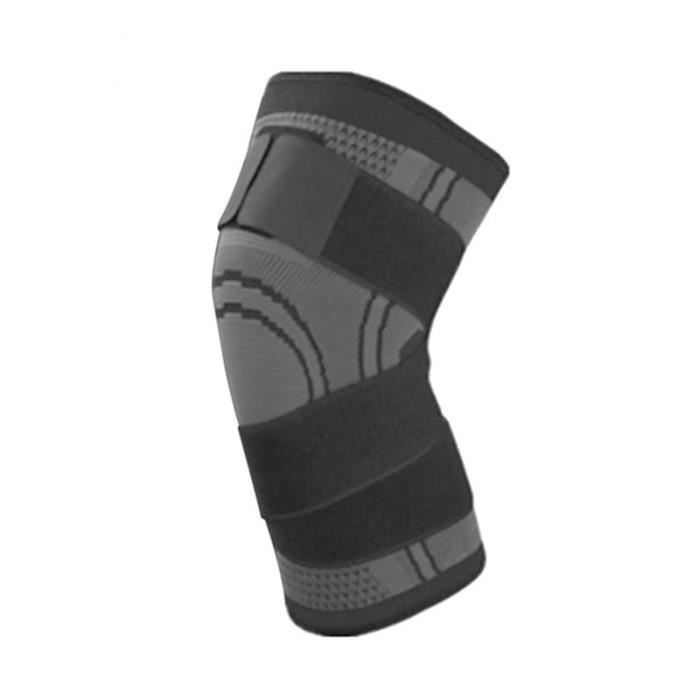 PROTEGE-CHEVILLES - CHEVILLERE,1 pièces sport genouillère professionnelle protection genouillère genouillère soutien - Type gray-XL