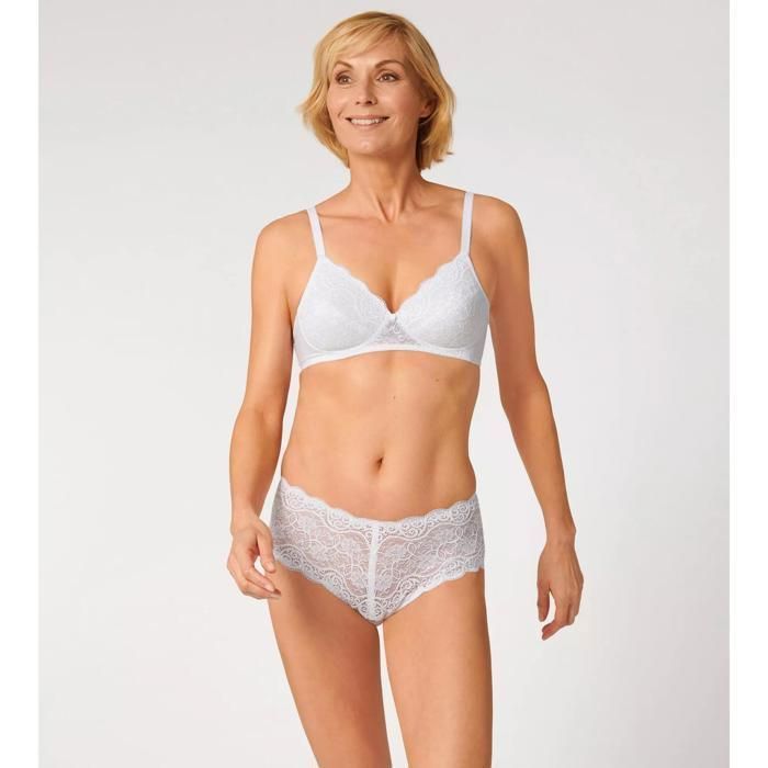 Triumph Femmes Amourette 300 P Soutien-Gorge, Blanc, Taille 36A