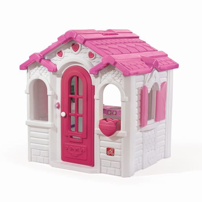 STEP2 Maisonnette Enfant Sweetheart - Rose Blanc