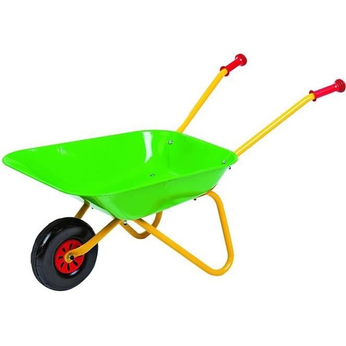 ROLLY TOYS Brouette Métal Verte pour Enfant