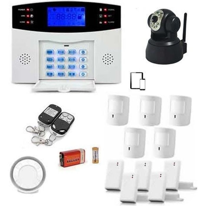 Alarme GSM animal XXL et camera IP