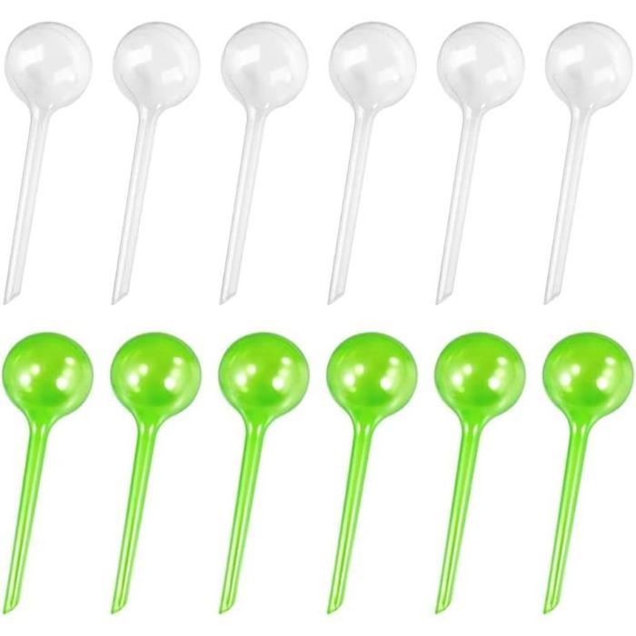 4 Globes D'arrosage Automatique En Verre Pour Plantes - Goutte à Goutte Autonome, 300 Ml, Pour Vacances Ou Oublis