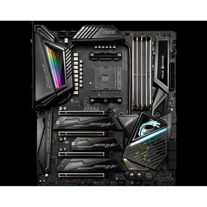 Carte mère MSI MEG X570 GODLIKE AMD X570 Socket AM4 4xDDR4 SDRAM 128 Go E-ATX - Msi