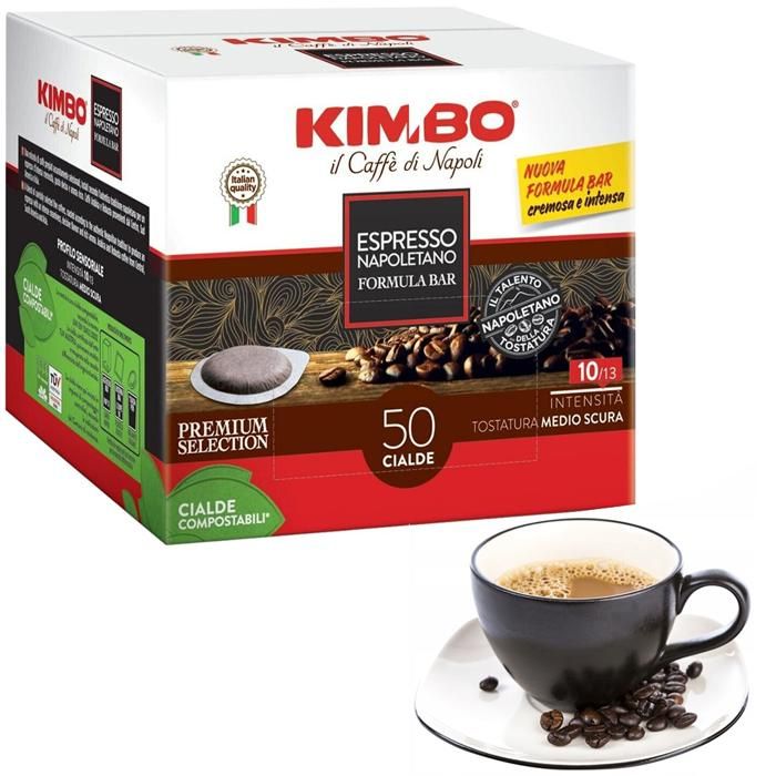 Café KIMBO ESPRESSO NAPOLETANO en Dosettes Arabica + Robusta 50 pcs — free download