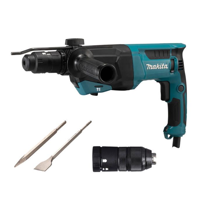 Perfo burineur SDS Plus MAKITA HR2670FTX + Accessoires - vue 3