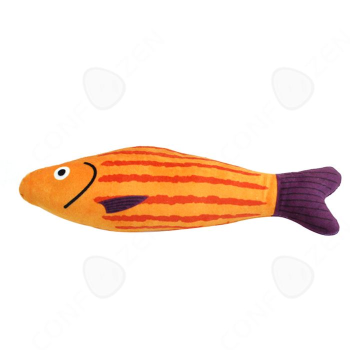 Comparer les prix de C Jouets pour animaux de compagnie en forme de poisson artificiel Peluche poisson dessin animé à lherbe à chat jouets sonores