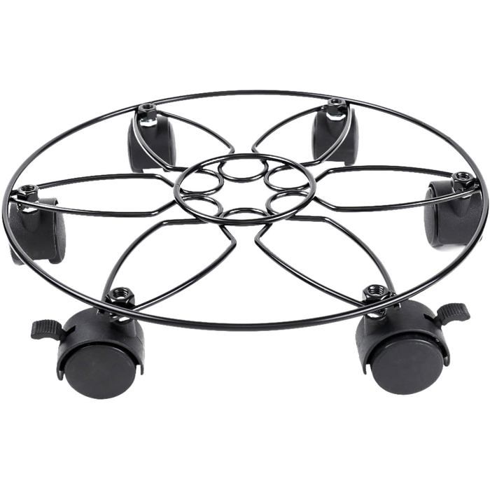 Plateau De Soucoupe Pour Jardinière à Roulettes Support Pour Plantes En Pot Diamètre Extérieur