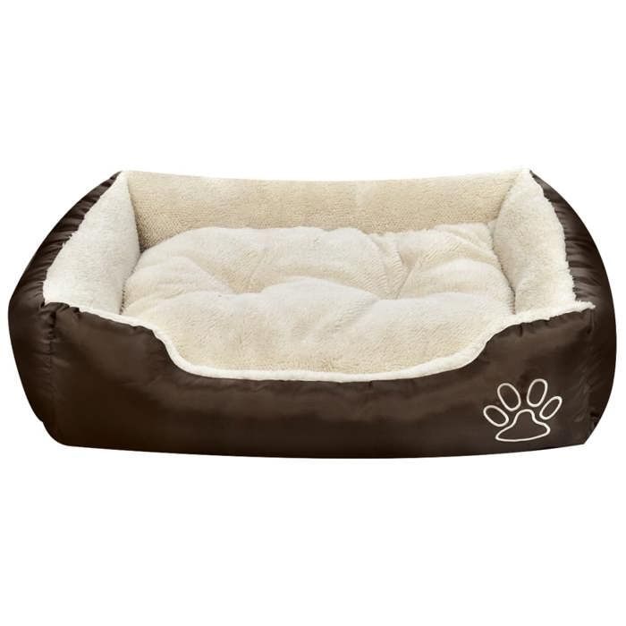 Bon plan Tapis Matelas Antidérapant Lit chaud pour chiens - JILI HOT - avec coussin rembourré Taille S Thome7071129