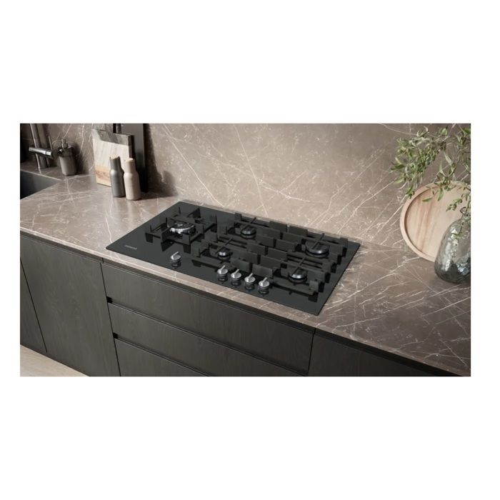 Table de cuisson gaz 90cm 5 feux EP9A6MI40 SIEMENS - vue 5