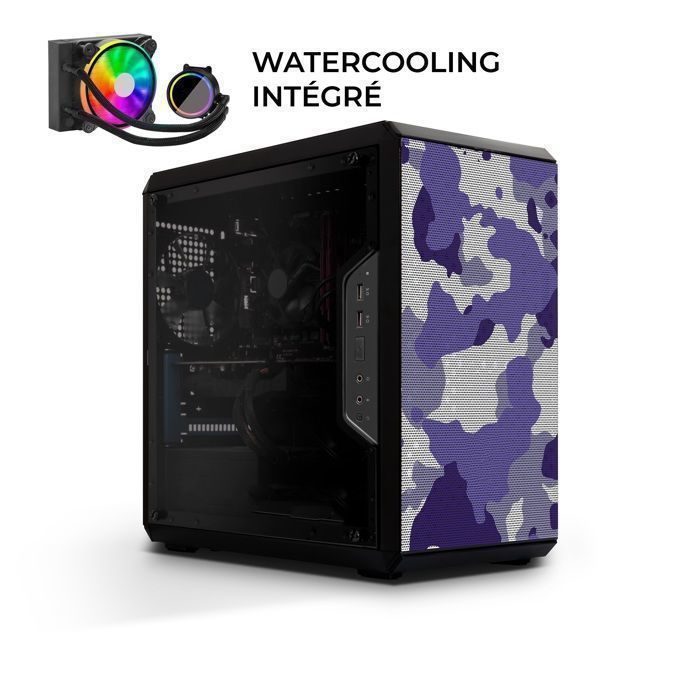 PC Gamer – Intel® Core i5-12400F – Nvidia  RTX 5060 8Go GDDR7 – 16Go RAM – 1To SSD 2.5 SATA- Win 11 P