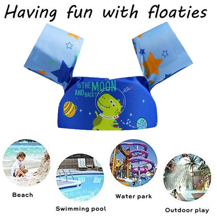BOTE- Gilet de Flottement de Natation,Gilet de Bain pour Enfants Veste