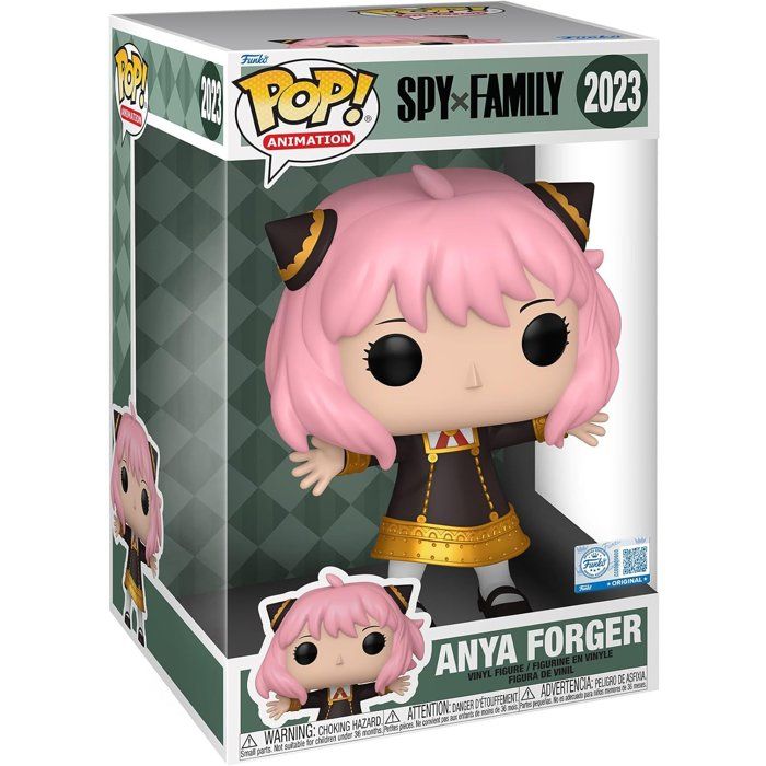 Figurine Funko Pop Jumbo Spy X Family Anya Forger - vue 3