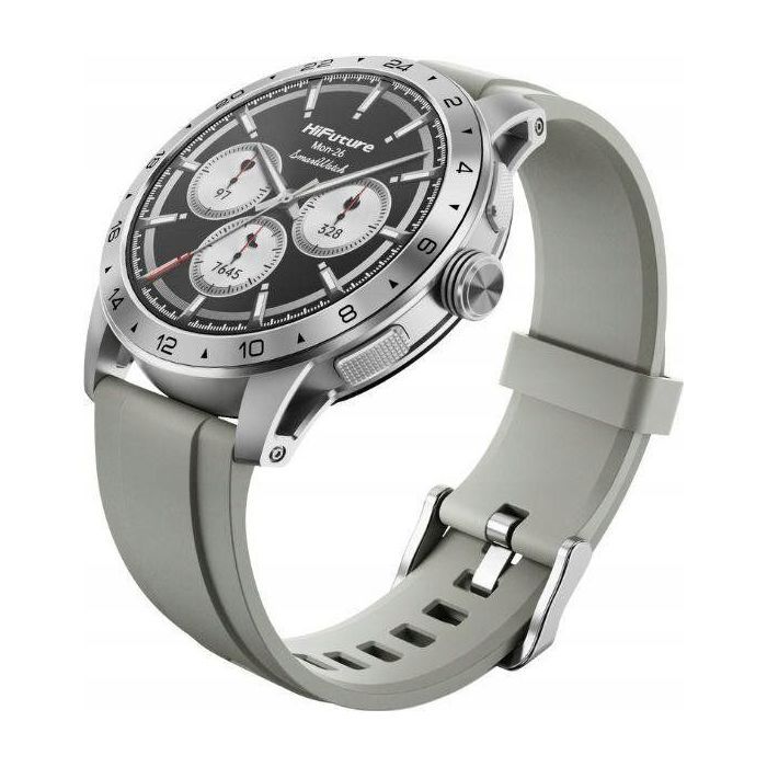 Montre connectée - HIFUTURE - Flex2 (HSSW5SL) - argent/argent - gris - objet connecté