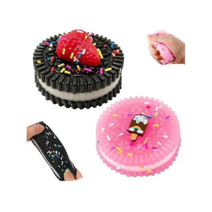 Oreo Taba Squishy, Jouet Anti-Stress Biscuit Oreo, Jouet Anti-Stress Biscuit, Jouet de Décompression, Sandwich Rose, Jouet de Décompression Ultra -Doux pour Anniversaire et Fête Oreo Taba Squishy, Jouet Anti-Stress Biscuit Oreo, Jouet Anti-Stress Biscuit, Jouet de Décompression, Sandwich Rose, Jouet de Décompression Ultra -Doux pour Anniversaire et Fête