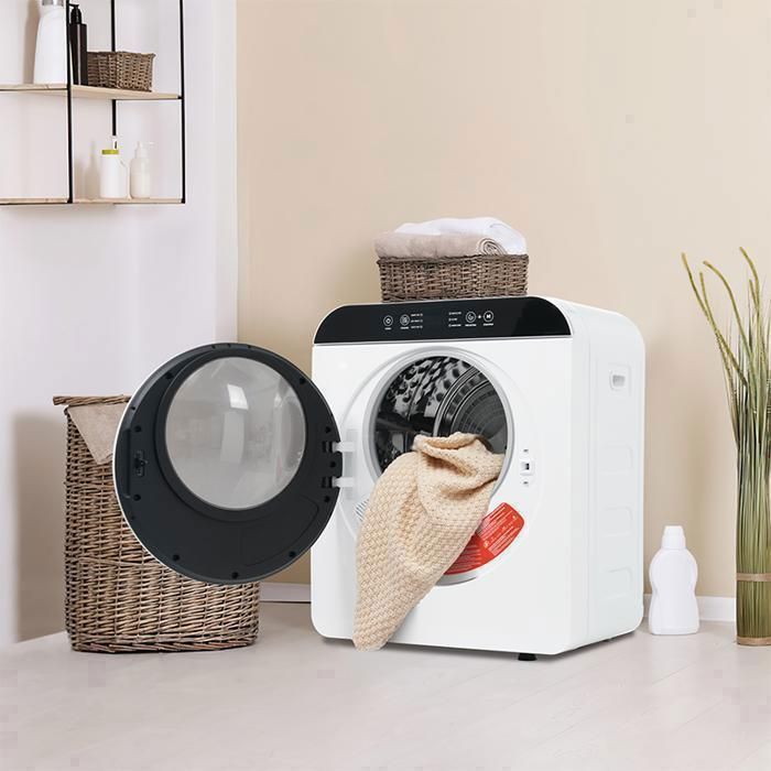 Sèche-linge à évacuation - LINHOO - 3 kg jusqu’à 45 kg - 830 W UV 6 programmes mural - Linhoo