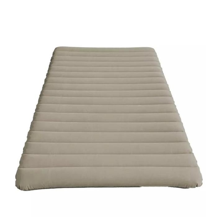 Matelas gonflable 2 places Gris Elémentaire LOCARNO Matelas gonflable 2 places Gris Elémentaire LOCARNO