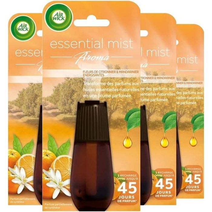 Recharge pour diffuseur d'huile parfumée Air Wick Essential Mist