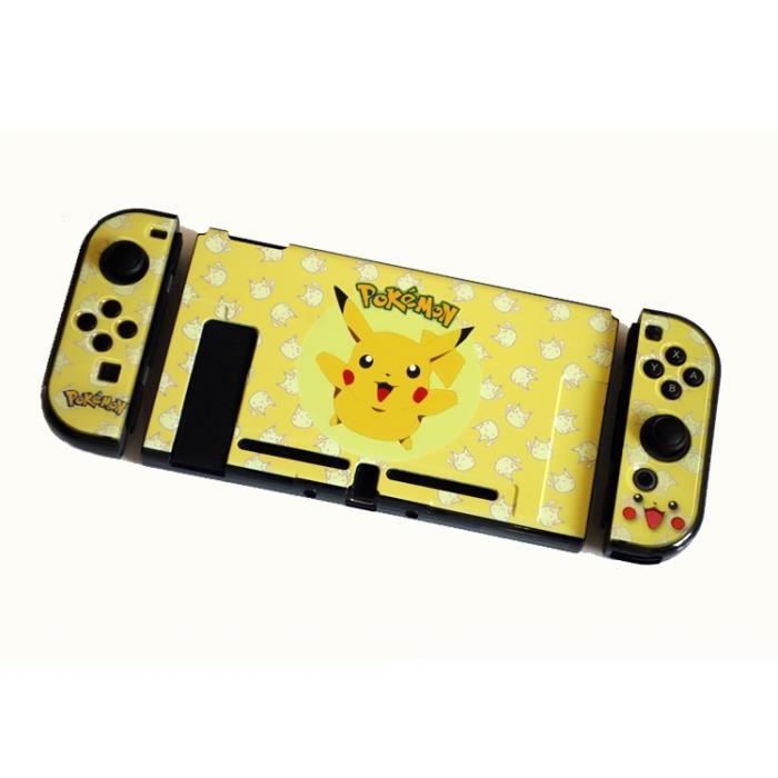 Coque Housse Pour Nintendo Switch Etui Rigide Pikachu Pokemon Prix Pas Cher Cdiscount