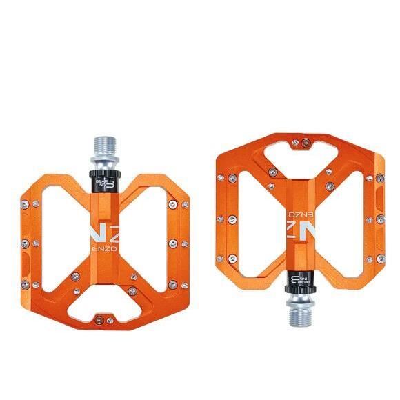 Pedale plate vtt orange 2025