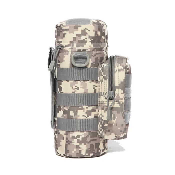 Porte-bouteille Isotherme Militaire Camouflage - Ares - Pour Randonnée Et Airsoft
