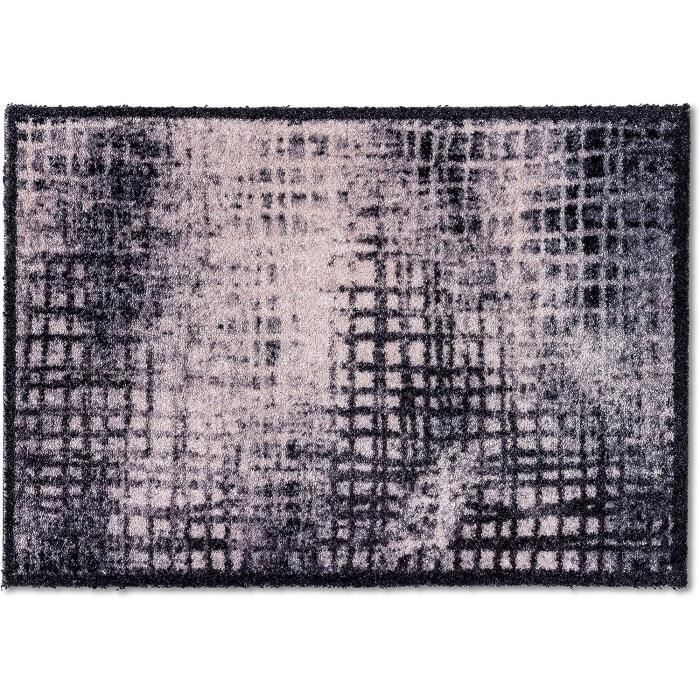 Tapis Propreté Antidérapant Astra - Paillasson Entrée Intérieur - Anthracite 80x120cm (Lot De 2)