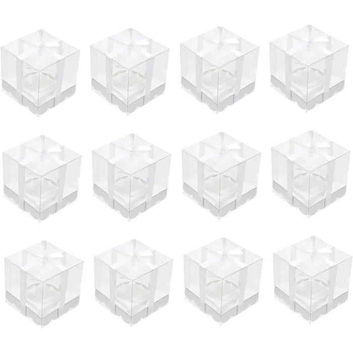 Boîtes à bonbons transparentes en plastique pour p... - Grandado Boîtes à bonbons transparentes en plastique pour p... - Grandado