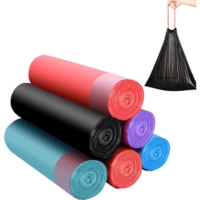 Lot De 2 Sacs Filet Nylon Avec Cordon | Poches Respirantes Pour Téléphone, Clés, Accessoires | 9x18,5cm | Noir Et Gris
