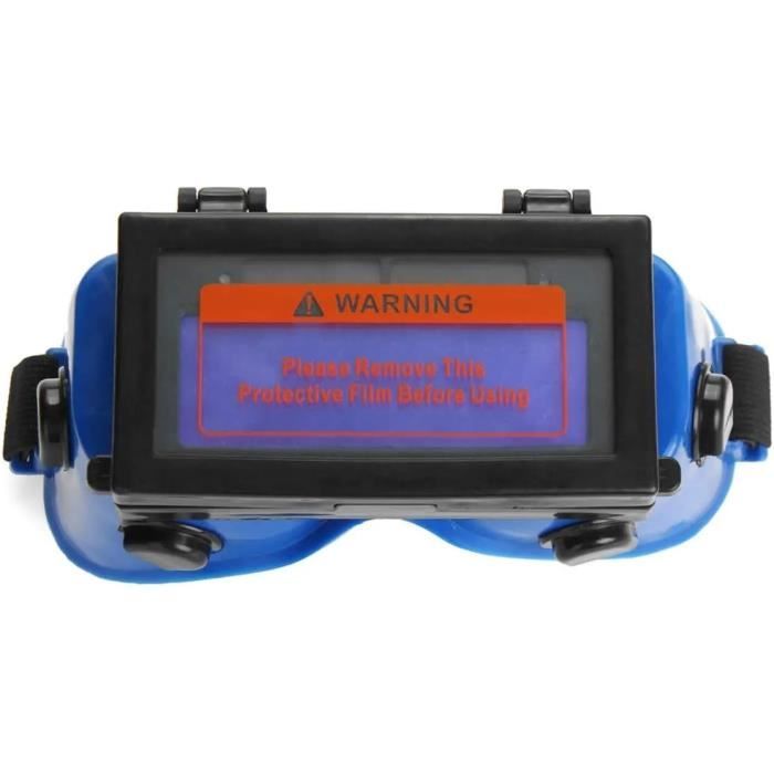 Lunettes Soudage Auto-obscurcissantes - Protection UV/IR, 8-9 Teintes - Pour Soudure, Meulage - Léger, Réglable