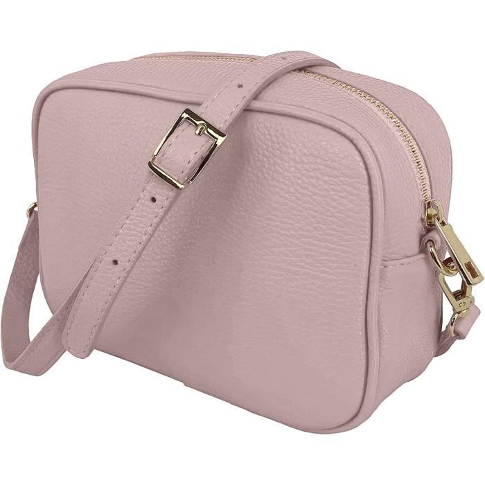 Sac Bandoulière En Cuir Véritable Artisanale - Sac à Main Ou Sac D'épaule En Peau - Neuf Avec étiquettes
