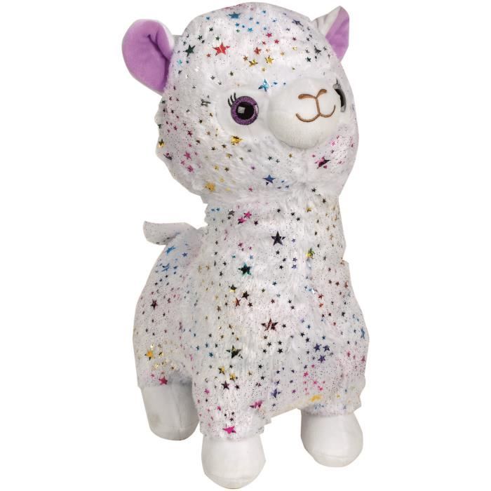 peluche lama multicolore
