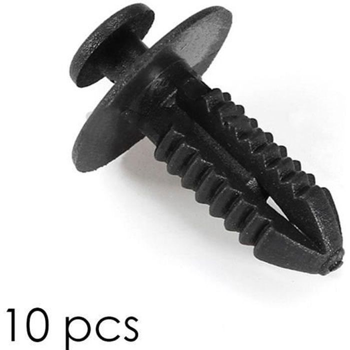 10x Clips De Fixation Garniture Panneau Fastener Porte Carrosserie Mercedes-Benz