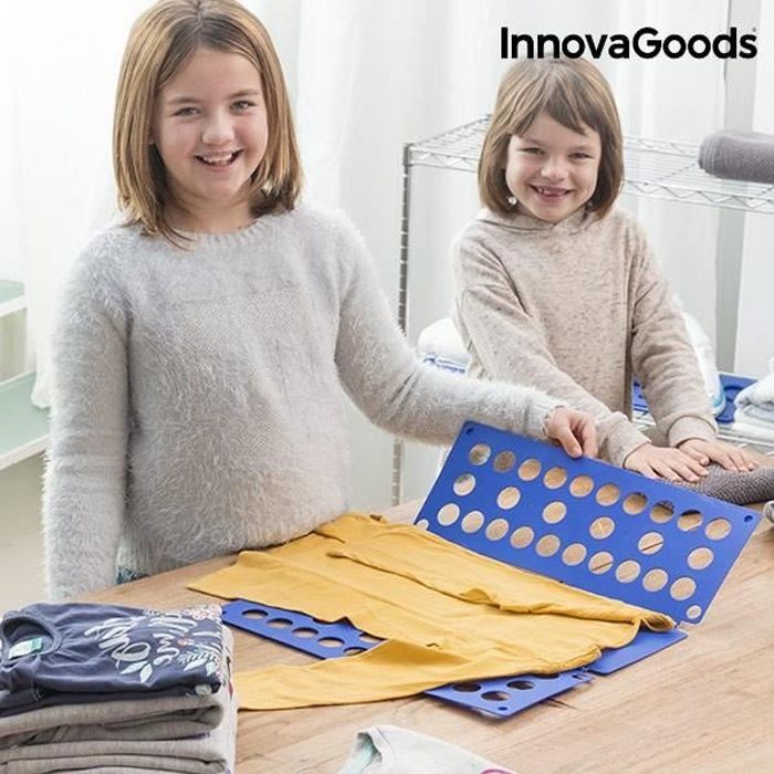 Plieur de vêtements enfants - Planche à plier vêtements plieur de linge - Cdiscount Maison