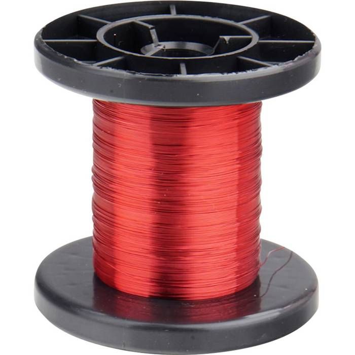 Donau Elektronik Fil de cuivre émaillé Diamètre extérieur (avec vernis isolant)=0.15 mm 100 m Donau Elektronik Fil de cuivre émaillé Diamètre extérieur (avec vernis isolant)=0.15 mm 100 m