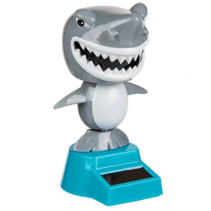 Figurine solaire émoticône caca émoji smiley solar poo style fleur qui danse 