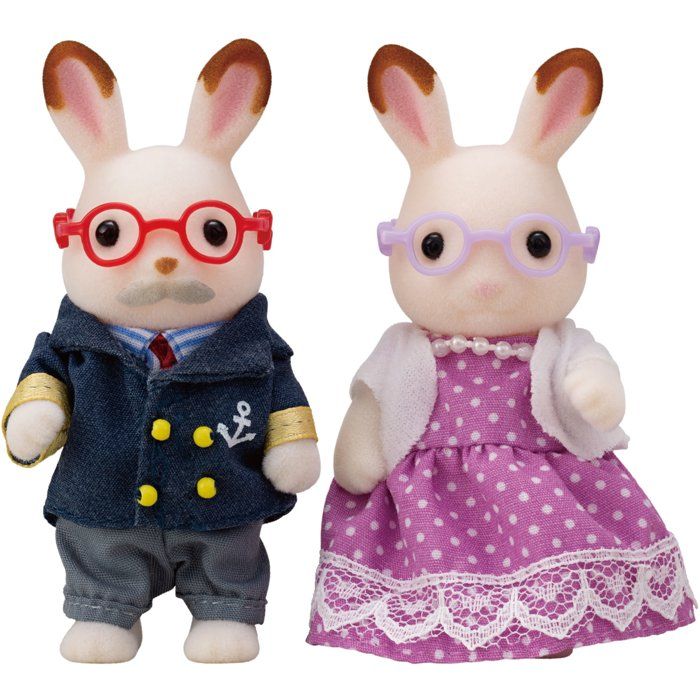 Les grands-parents Lapin Chocolat  - Sylvanian Families - 5190