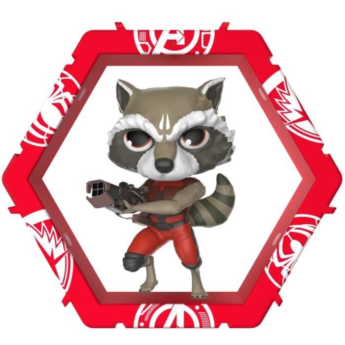 Figurine - Wow! POD - Rocket Raccoon - Marvel - Gris - Pour enfants - Mixte