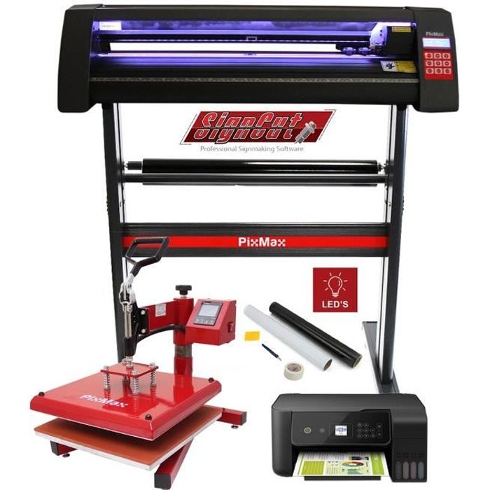 Plotter de D&eacute;coupe & Presse &agrave; Chaud Swing avec Kit