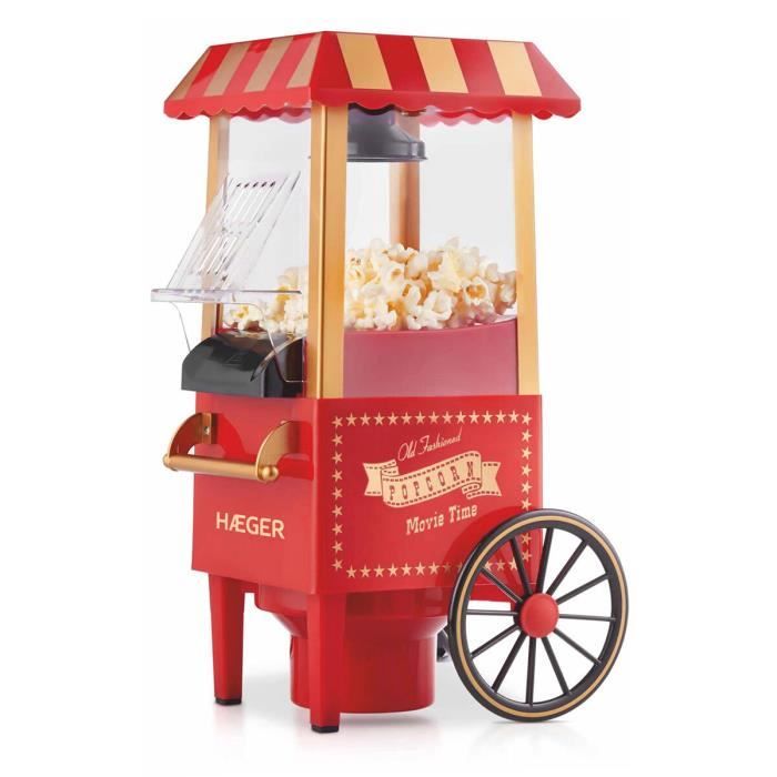 Machine à Popcorn Haeger POPPER 1200 W 100 gr