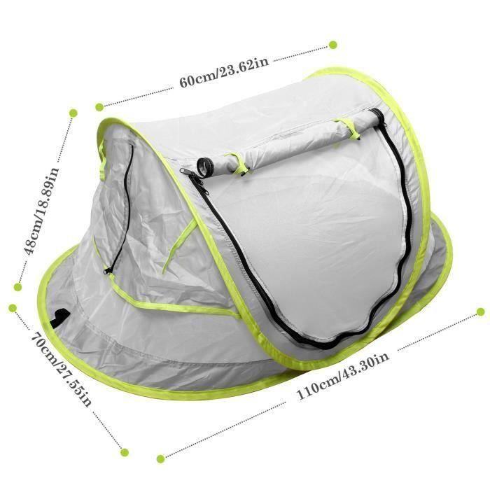 Berceau Moustiquaire Lit De Voyage Pr Bebe Pop Up Abri Soleil De Plage Avec 2 Pinces Pliant Cdiscount Puericulture Eveil Bebe