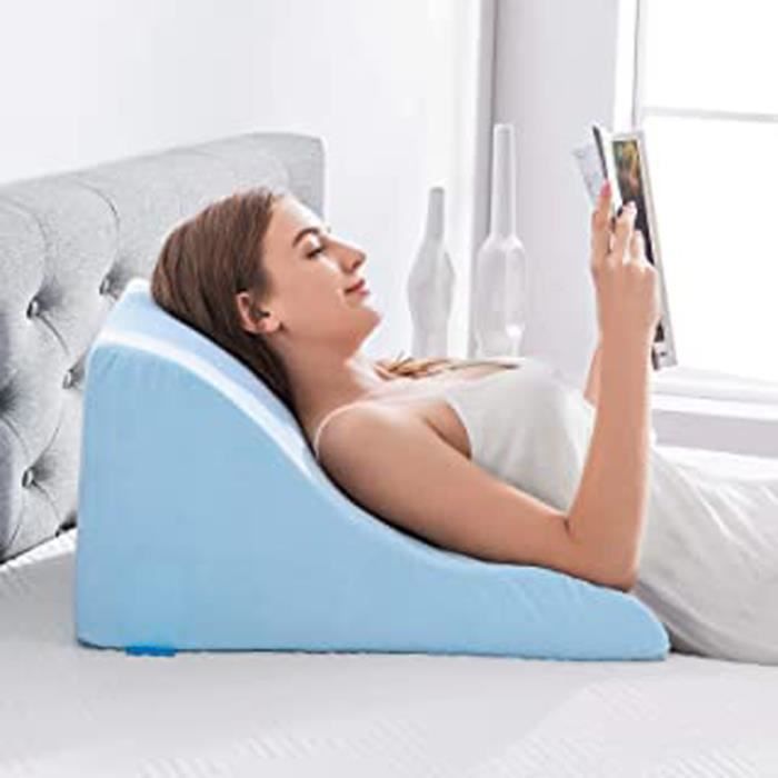 Pan405 Oreiller De Lecture Oreiller En Mousse A Memoire Est Ideal Pour Soutenir Le Dos Lorsque Vous Detendez Jouez Lisez Ou Achat Vente Tete De Lit Pan Oreiller De Lecture Cdiscount